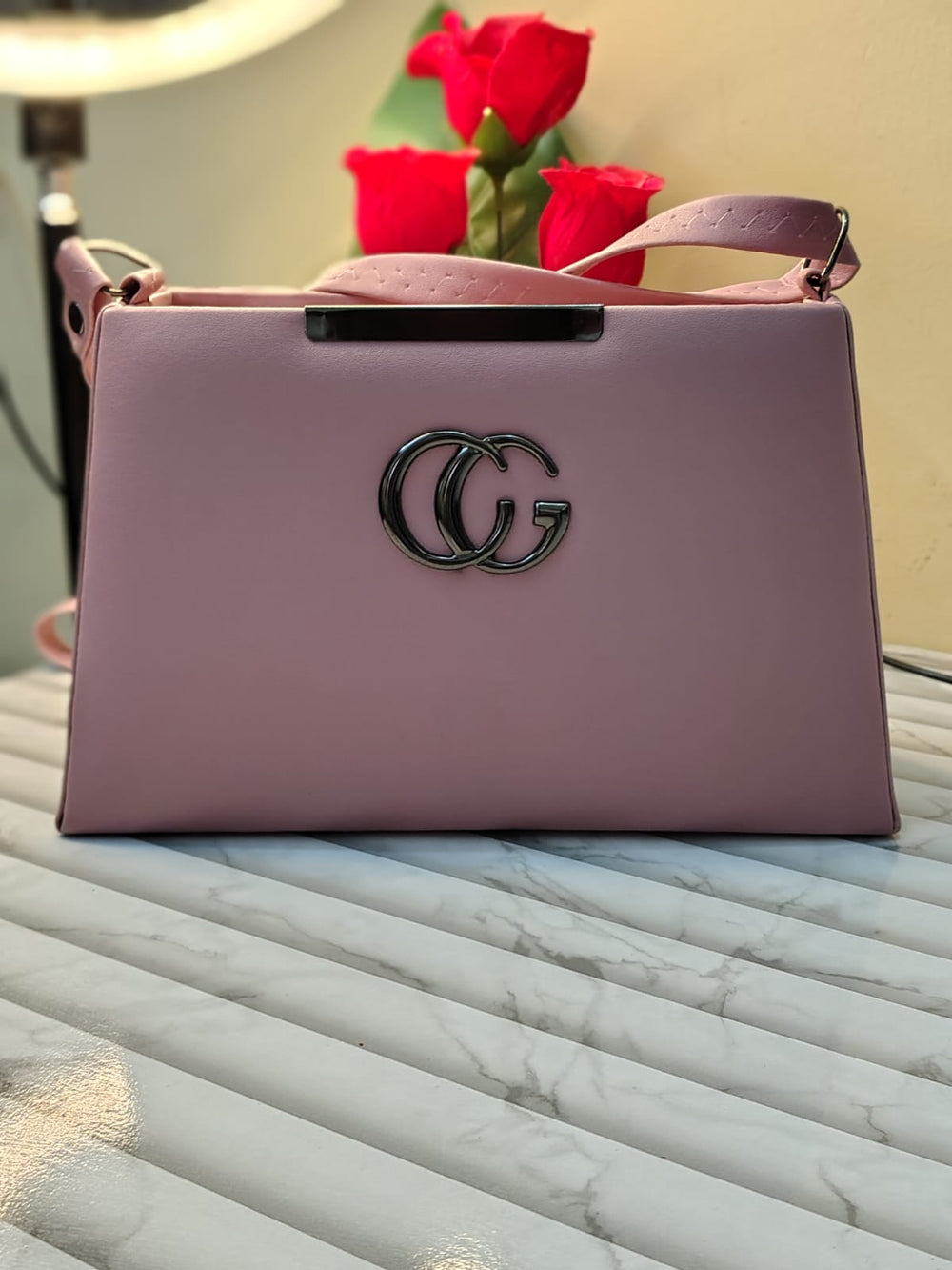 Blush Charm Designer Handbag